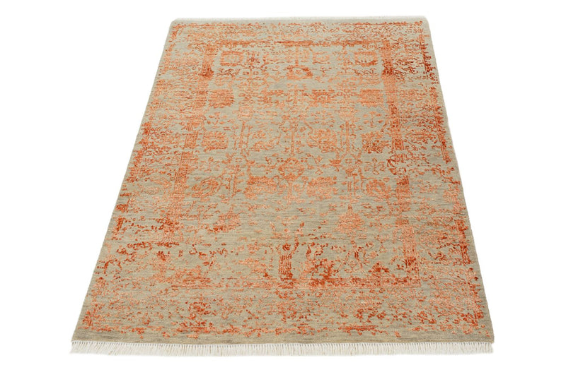 Designer Teppich - 148 x 103 cm - dunkelgrau