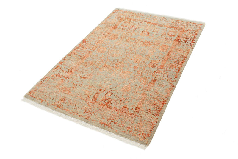 Designer Teppich - 148 x 103 cm - dunkelgrau