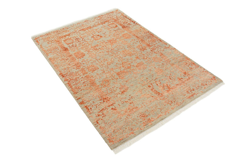 Designer Teppich - 148 x 103 cm - dunkelgrau