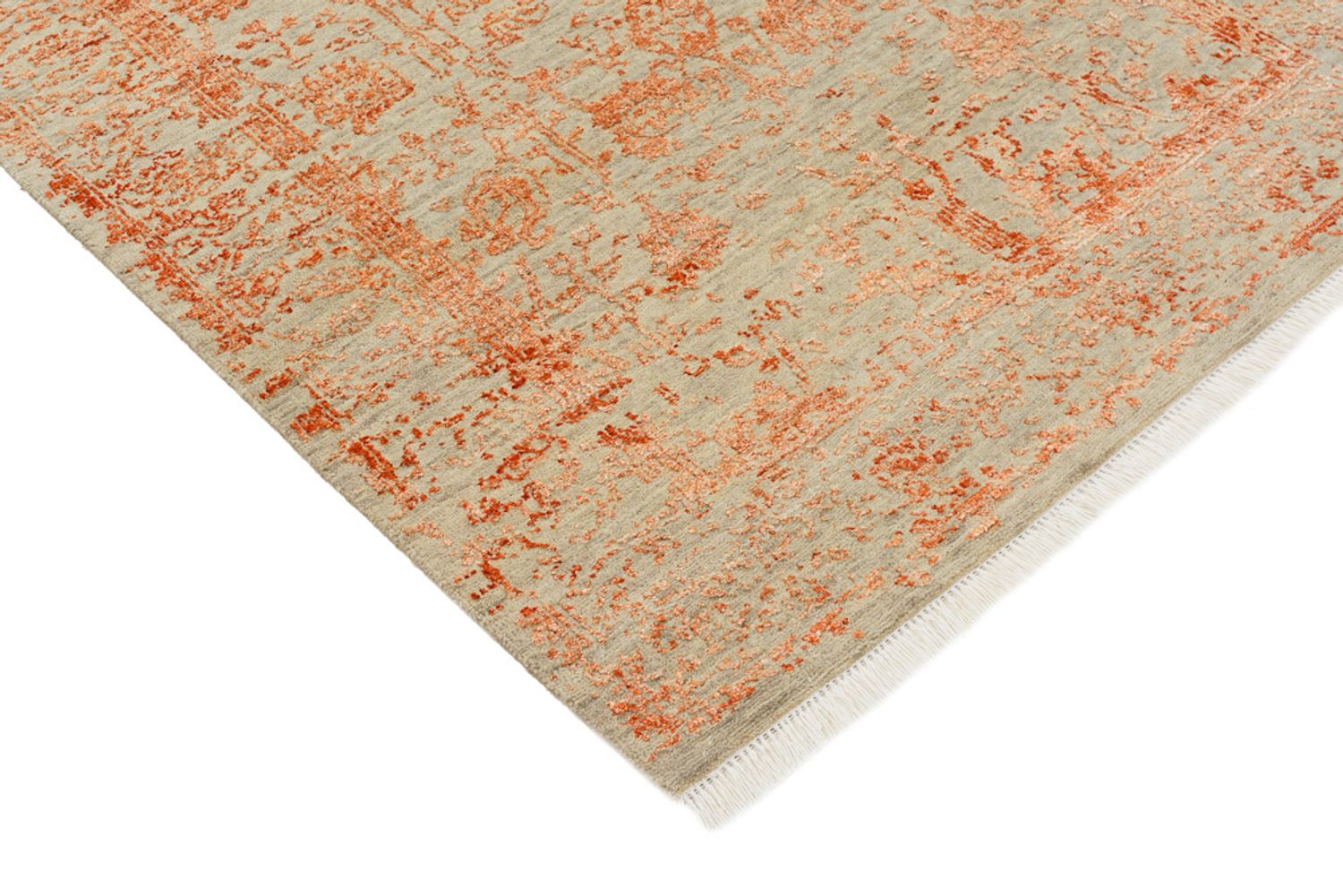 Designer Teppich - 148 x 103 cm - dunkelgrau