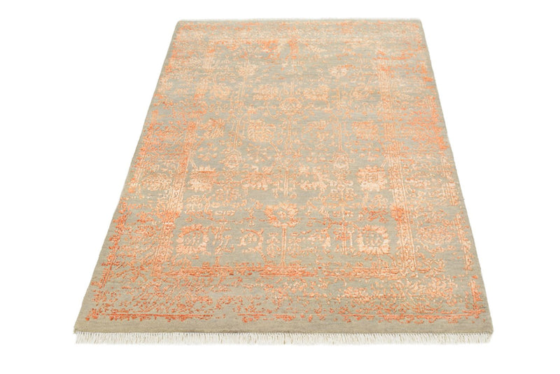 Designer Teppich - 148 x 103 cm - dunkelgrau