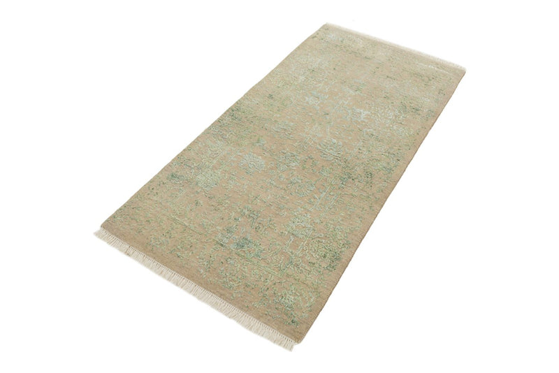 Designer Teppich - 139 x 71 cm - sand