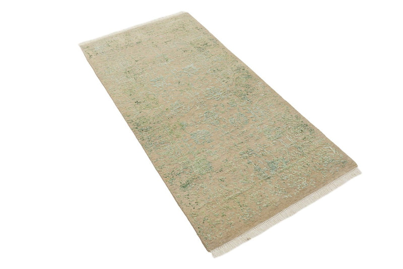 Designer Teppich - 139 x 71 cm - sand
