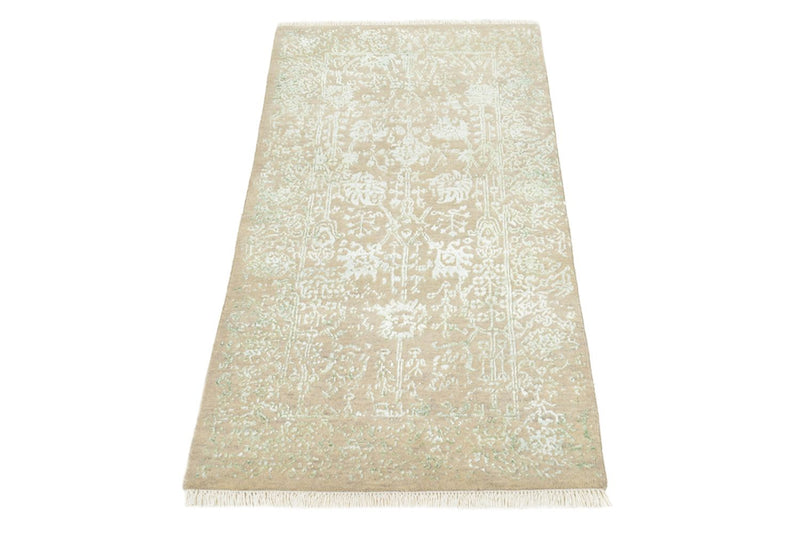 Designer Teppich - 139 x 71 cm - sand