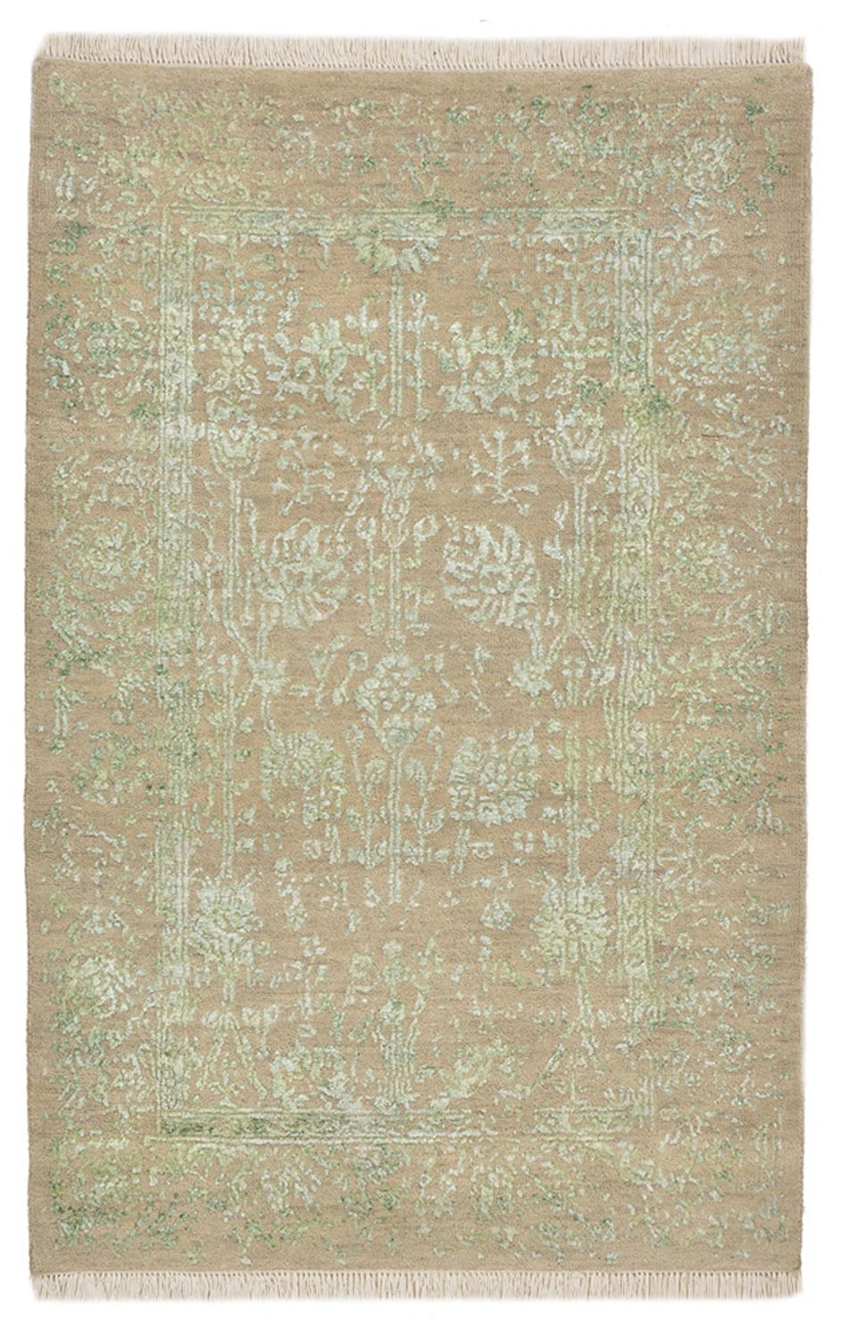 Designer Teppich - 120 x 79 cm - sand