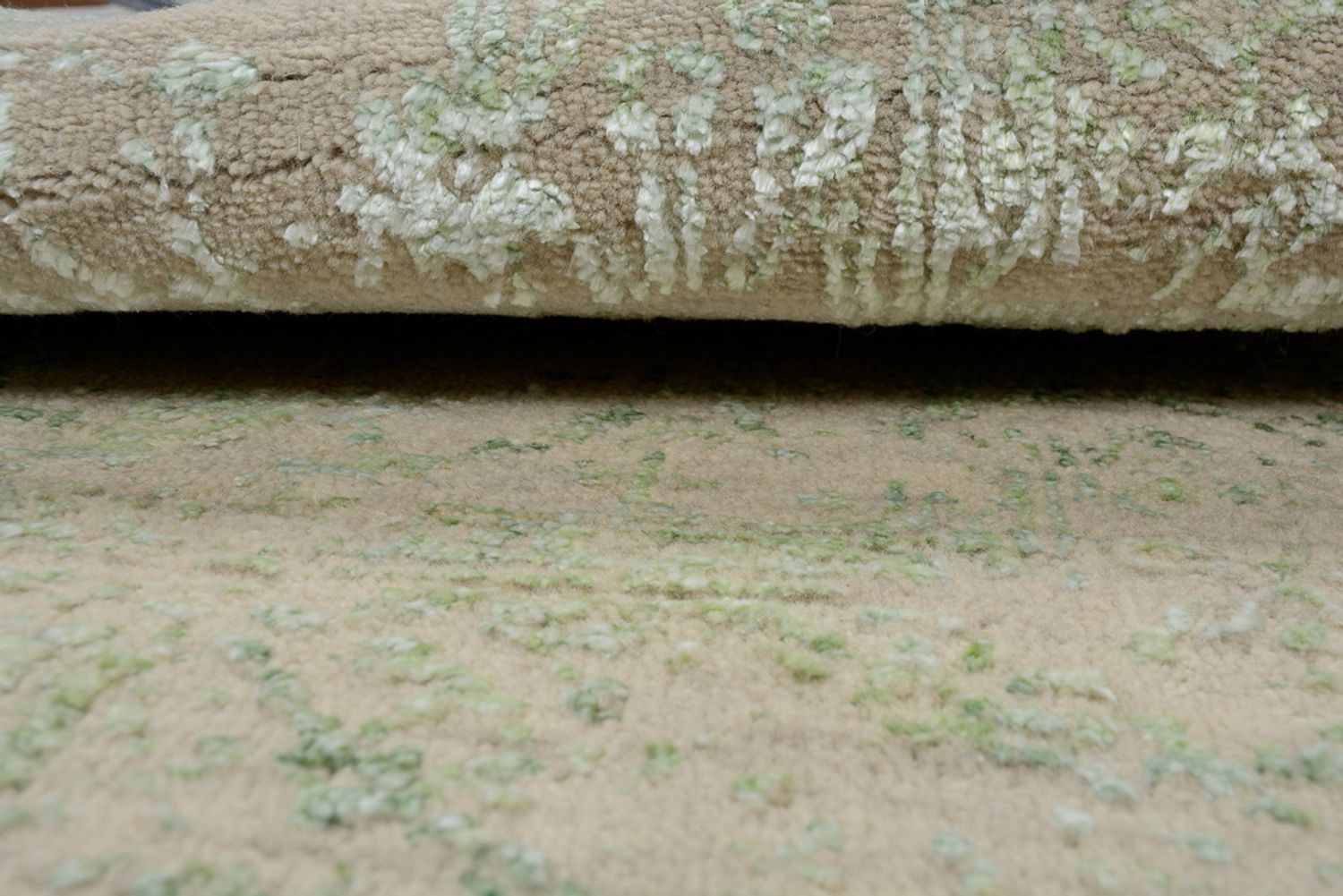 Designer Teppich - 120 x 79 cm - sand