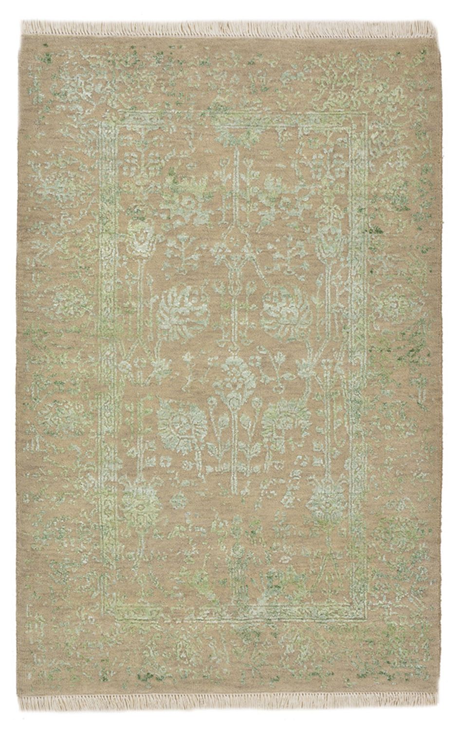 Designer Teppich - 120 x 79 cm - sand