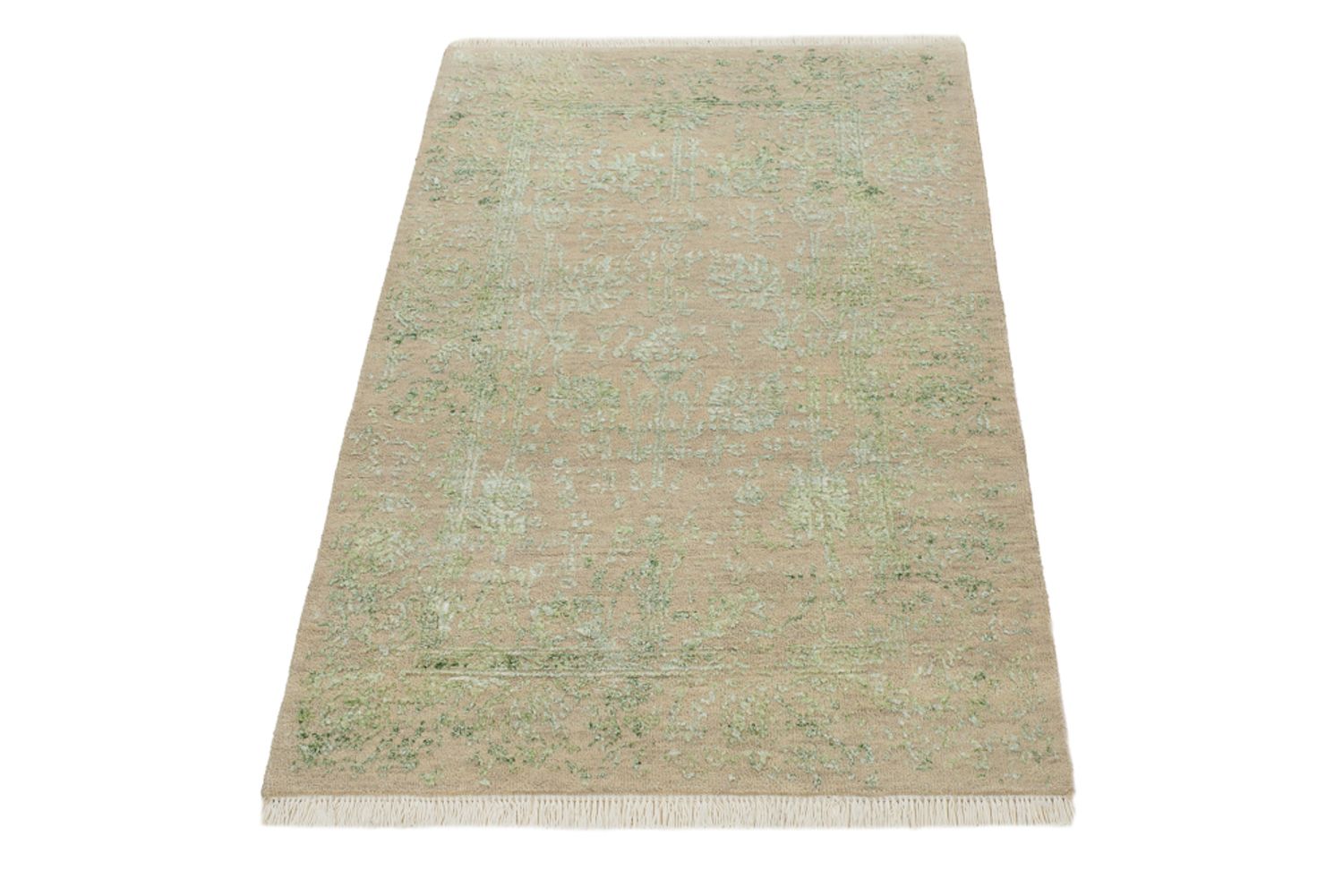 Designer Teppich - 120 x 79 cm - sand
