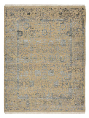 Designer Teppich - 184 x 151 cm - sand