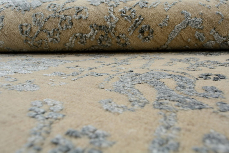 Designer Teppich - 184 x 151 cm - sand