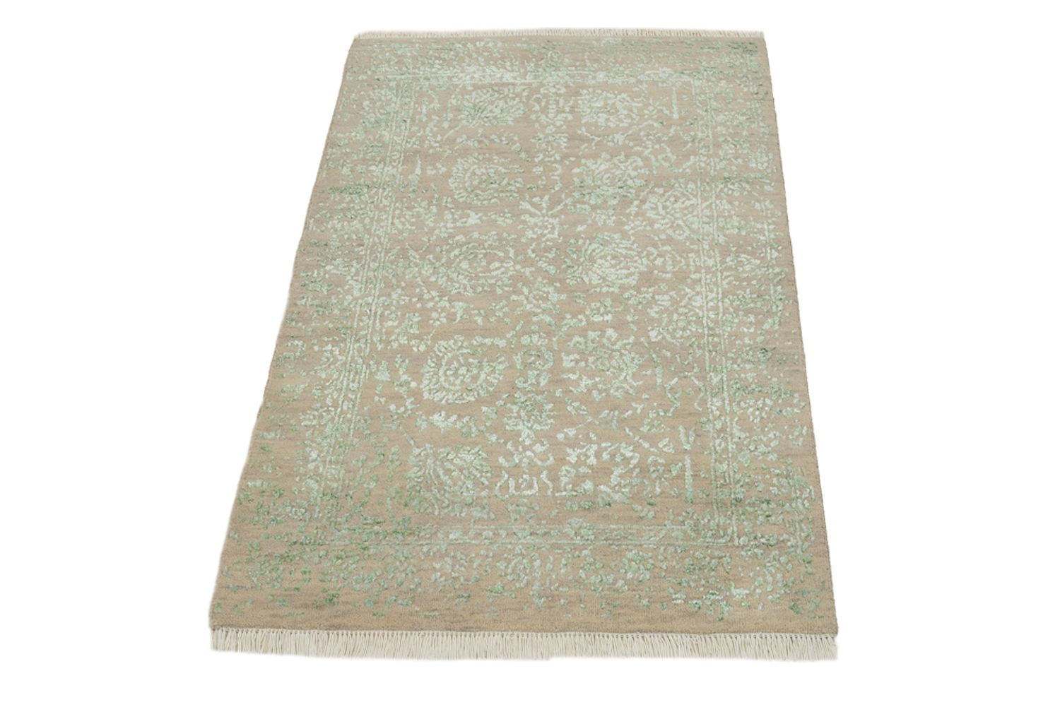 Designer Teppich - 133 x 76 cm - sand