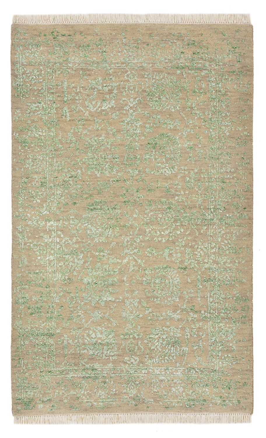Designer Teppich - 123 x 77 cm - sand