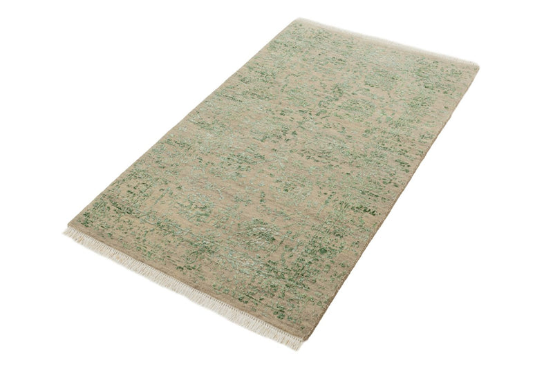 Designer Teppich - 123 x 77 cm - sand