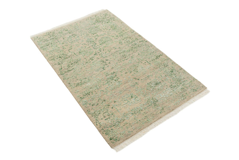 Designer Teppich - 123 x 77 cm - sand