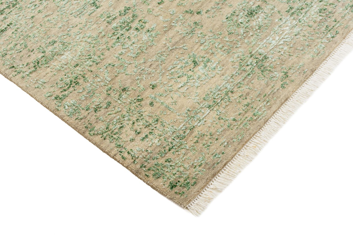 Designer Teppich - 123 x 77 cm - sand
