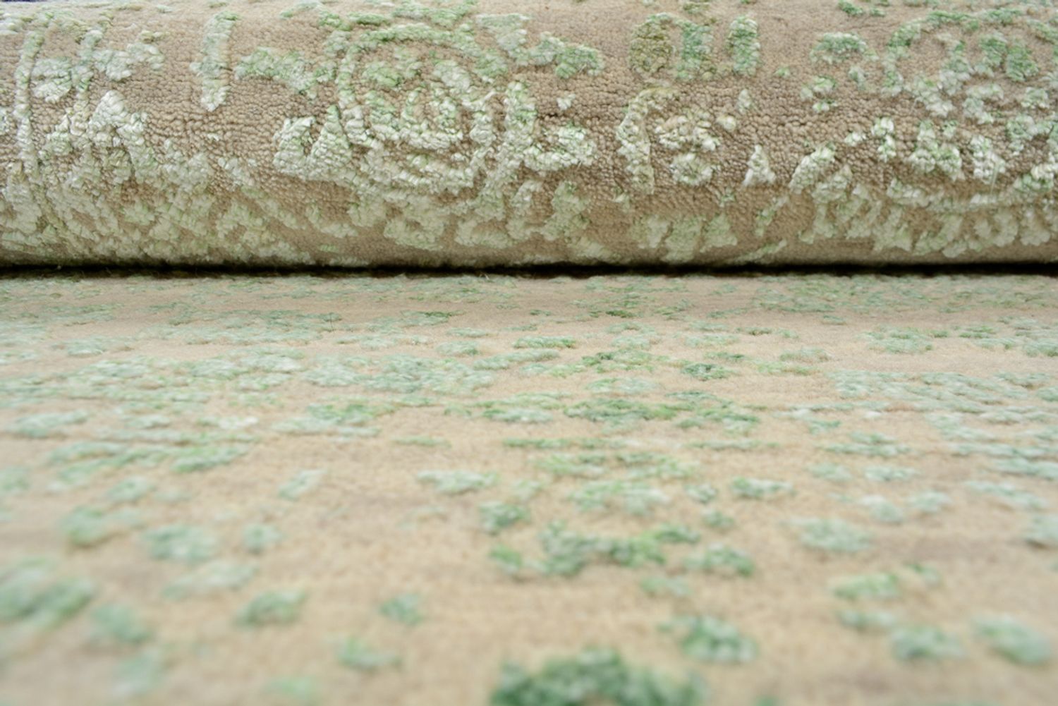 Designer Teppich - 138 x 76 cm - sand