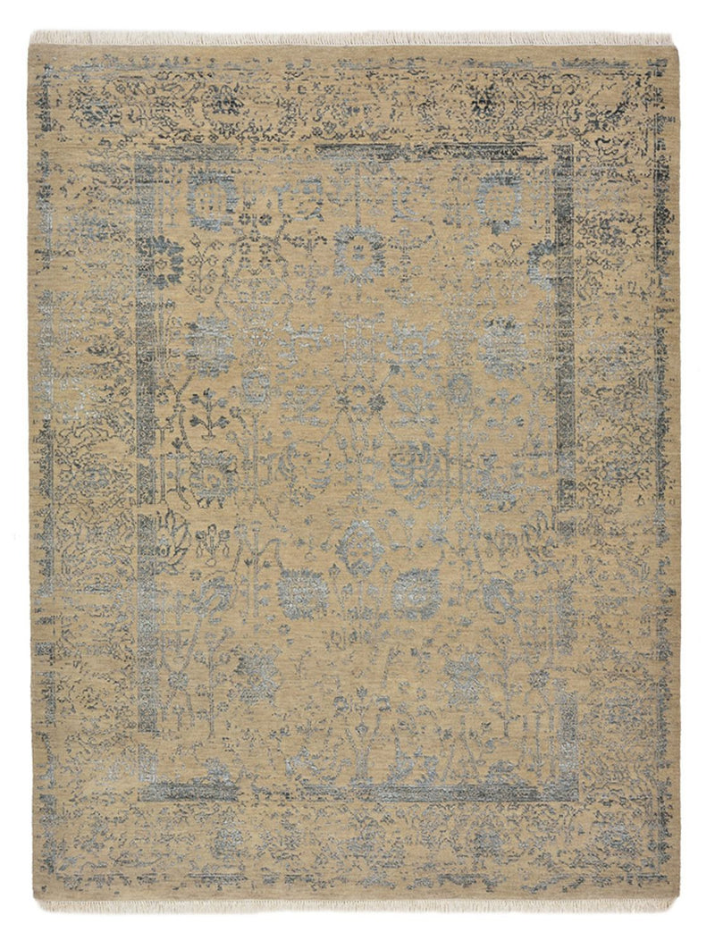 Designer Teppich - 201 x 155 cm - sand