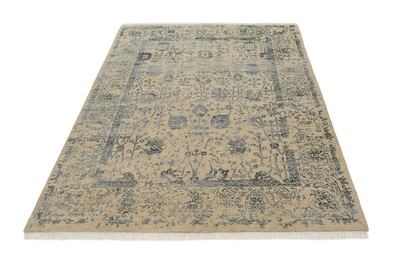Designer Teppich - 201 x 155 cm - sand