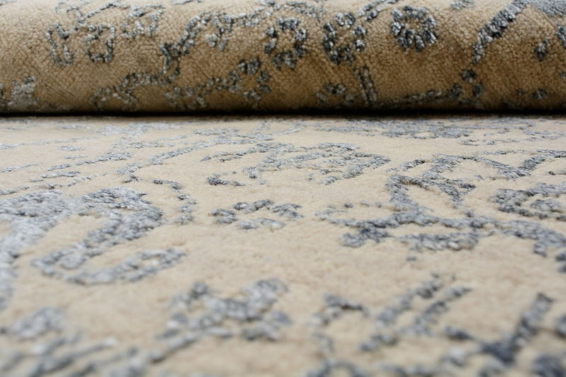 Designer Teppich - 201 x 155 cm - sand