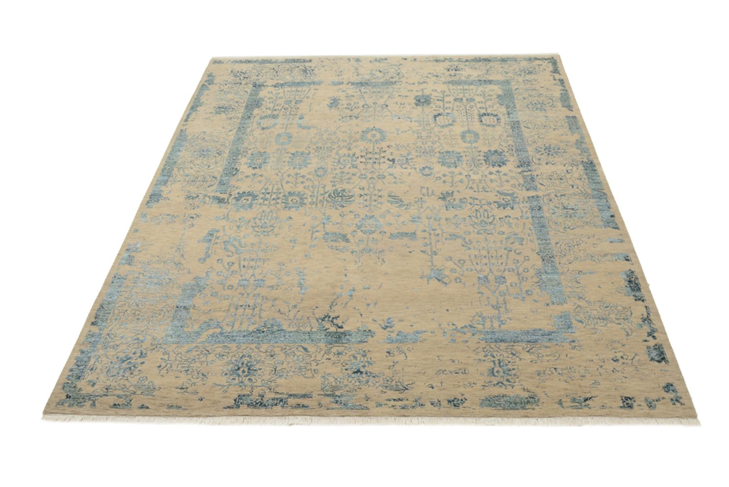 Designer Teppich - 304 x 248 cm - sand