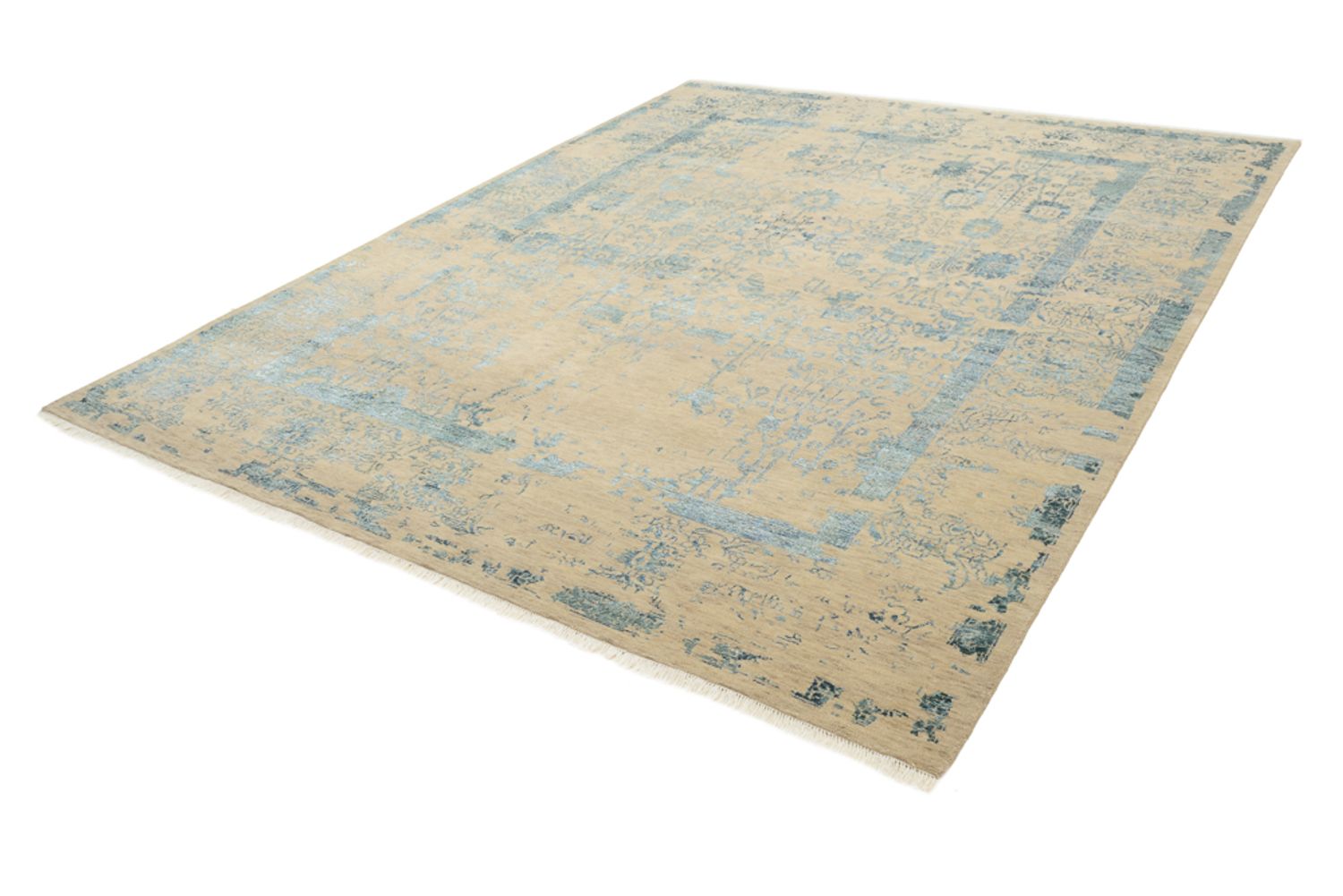 Designer Teppich - 304 x 248 cm - sand