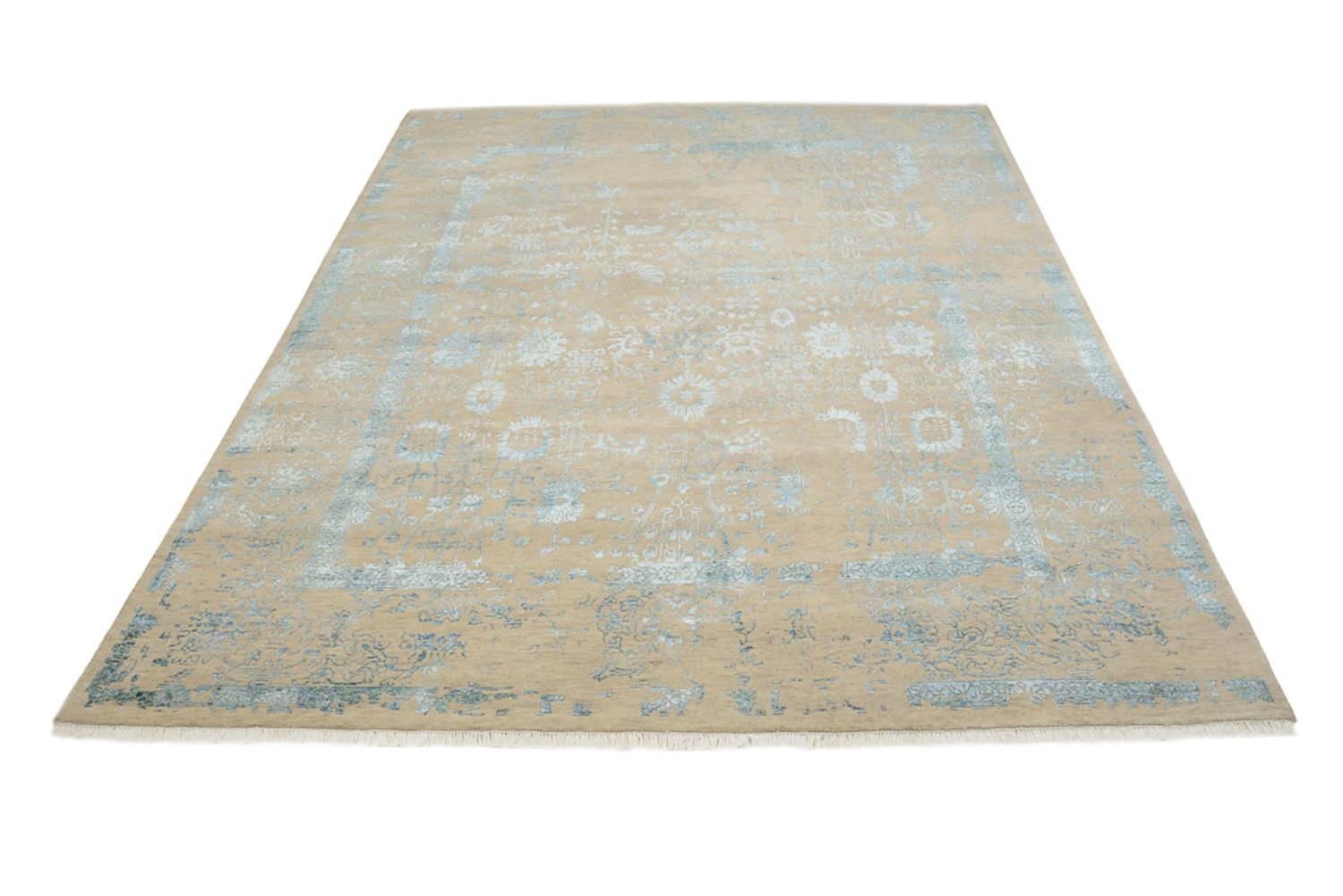 Designer Teppich - 304 x 248 cm - sand