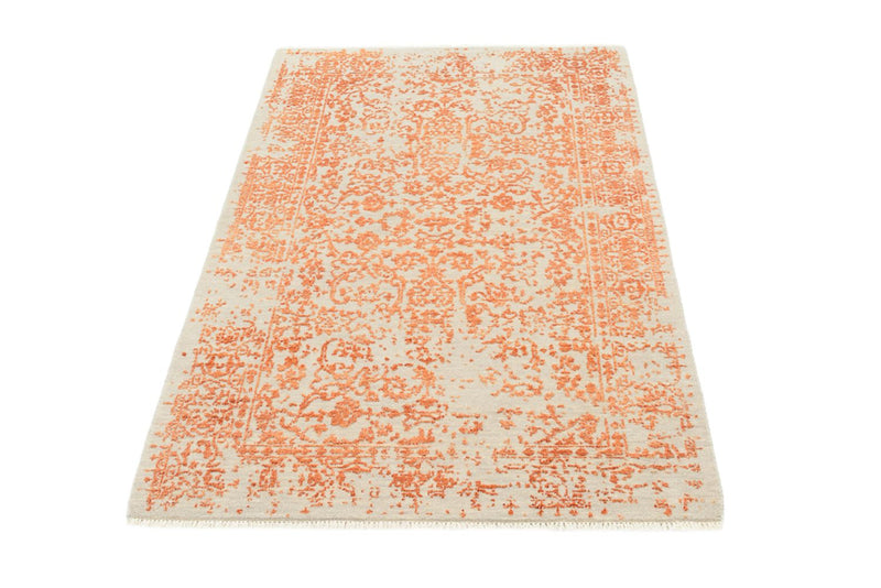 Designer Teppich - 155 x 95 cm - orange
