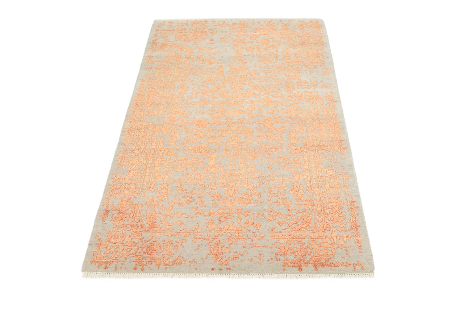 Designer Teppich - 155 x 95 cm - orange