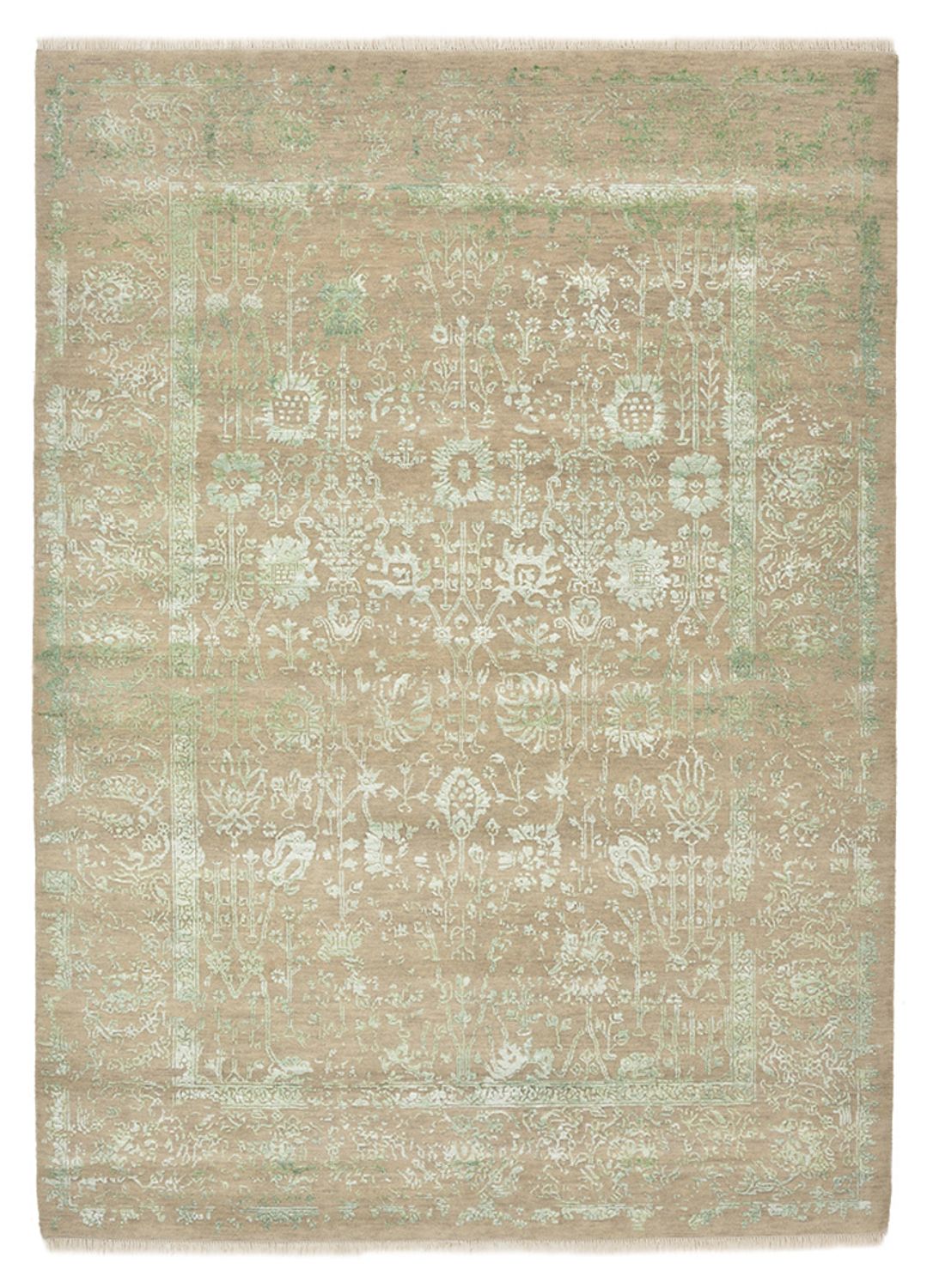 Designer Teppich - 240 x 175 cm - sand