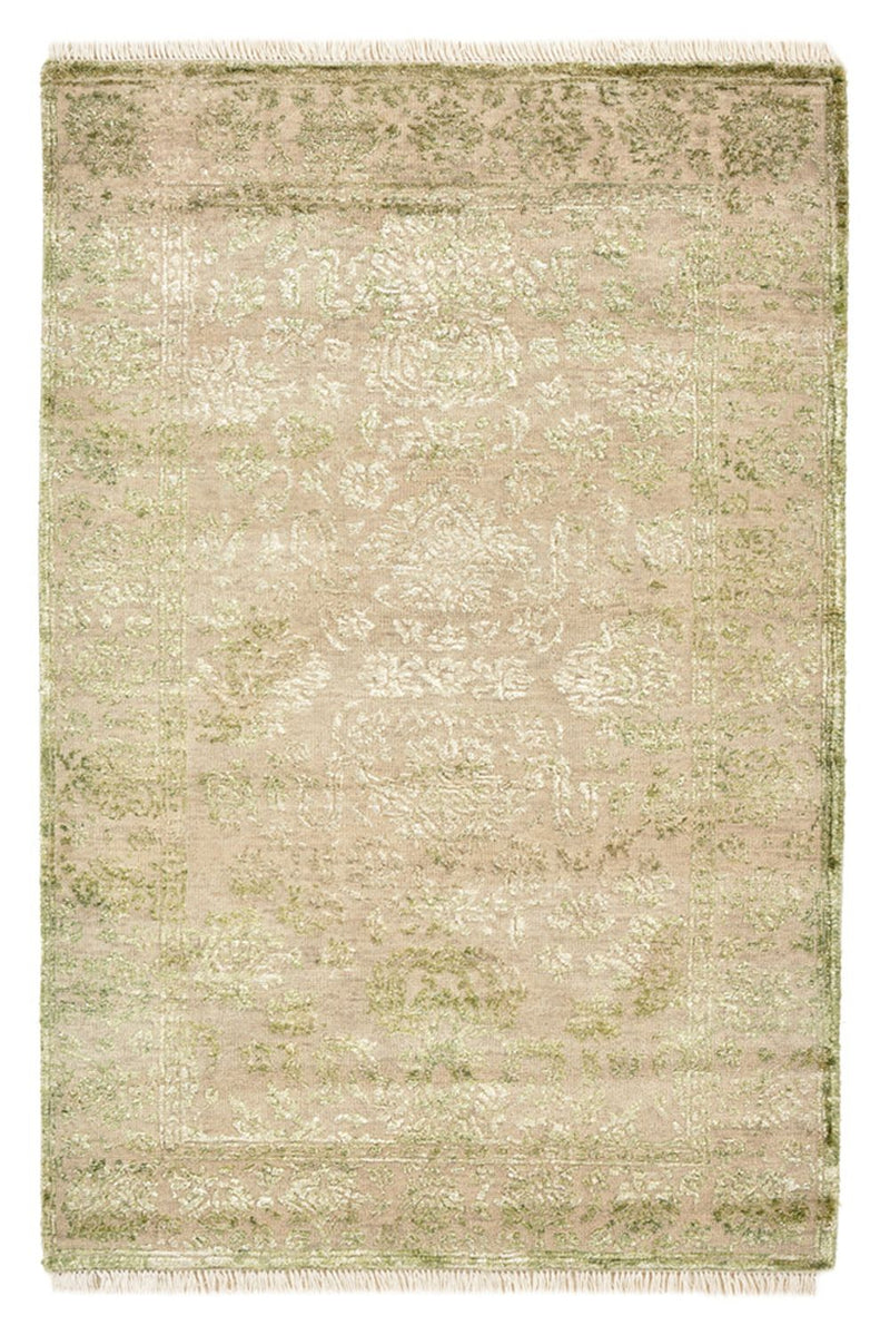 Designer Teppich - 124 x 85 cm - sand