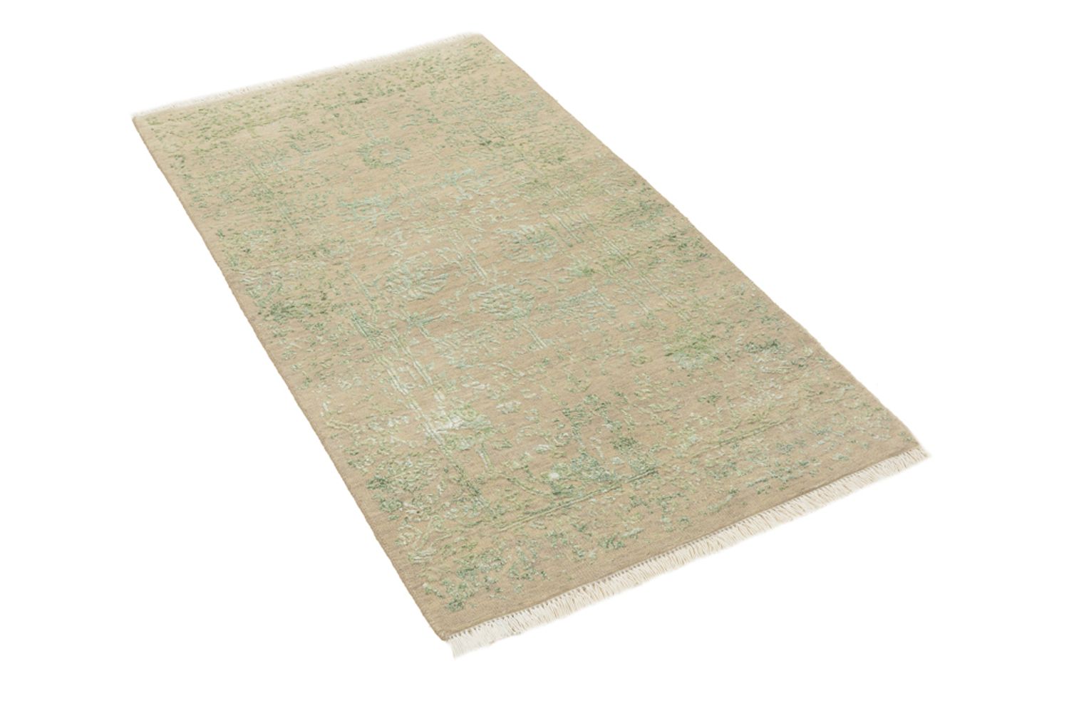 Designer Teppich - 136 x 74 cm - sand