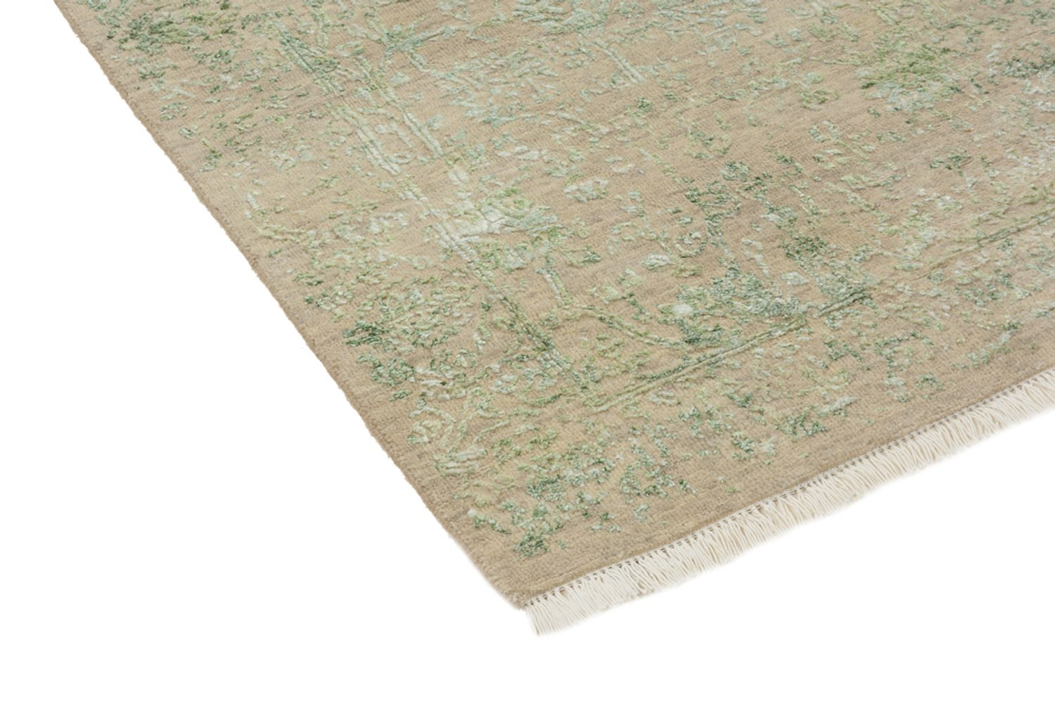Designer Teppich - 136 x 74 cm - sand
