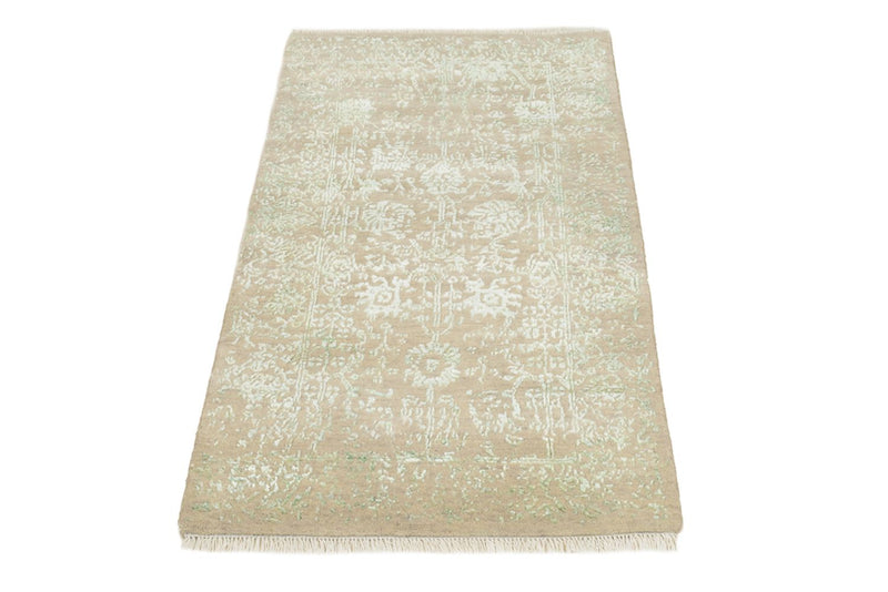 Designer Teppich - 136 x 74 cm - sand