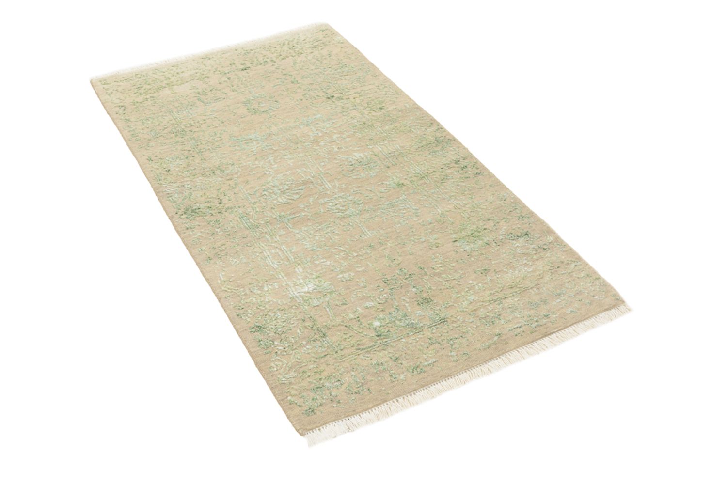 Designer Teppich - 136 x 72 cm - sand