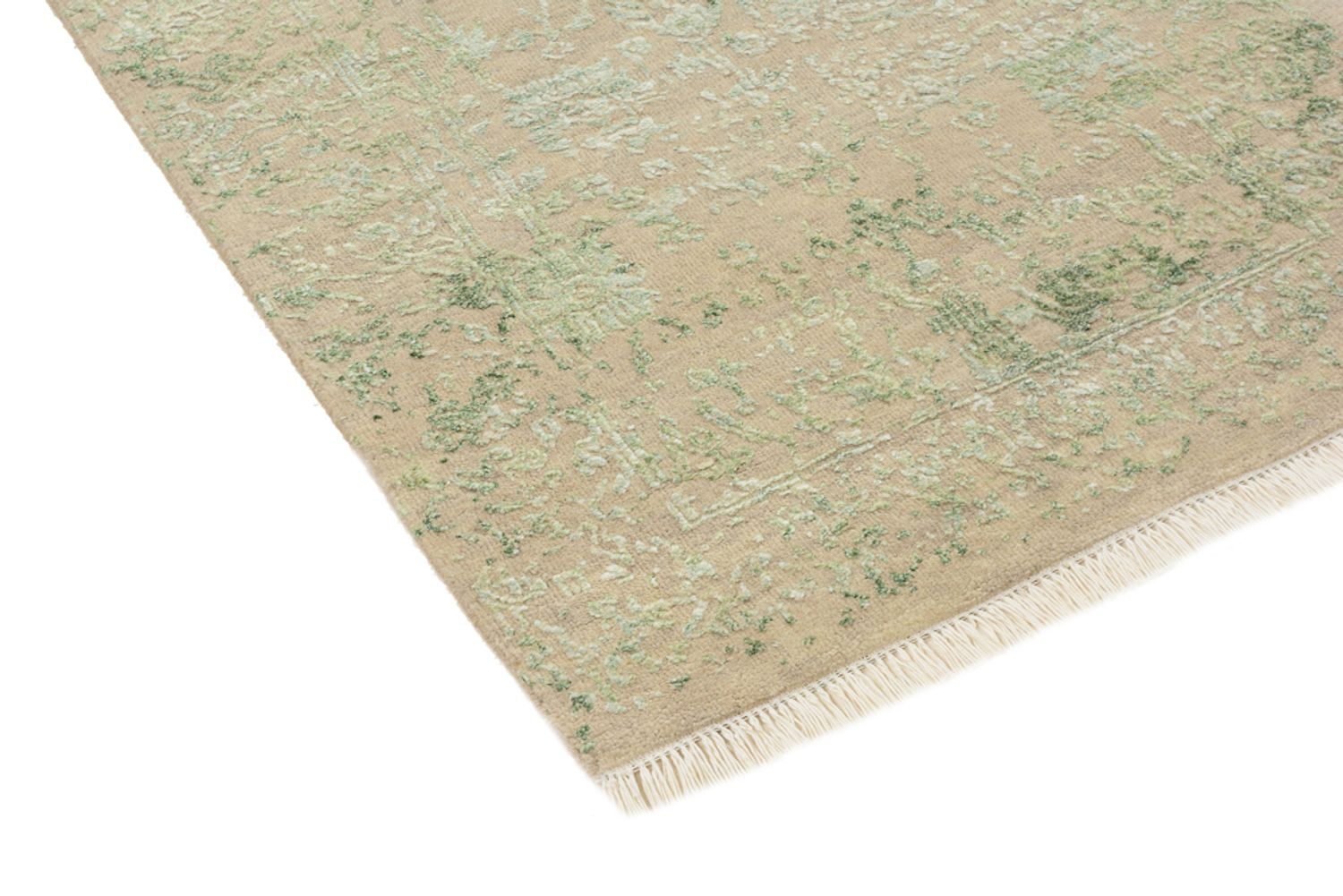 Designer Teppich - 136 x 72 cm - sand