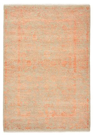 Designer Teppich - 181 x 127 cm - orange