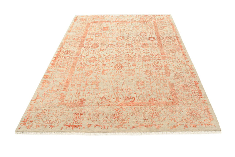 Designer Teppich - 181 x 127 cm - orange