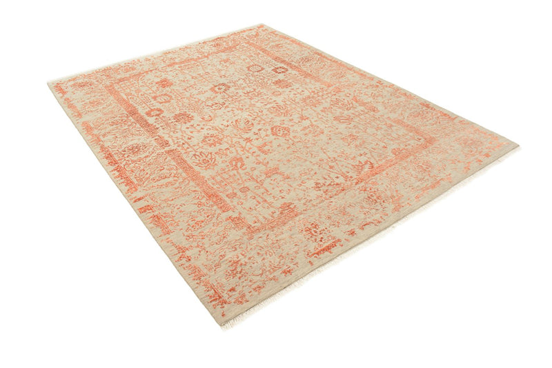 Designer Teppich - 181 x 127 cm - orange