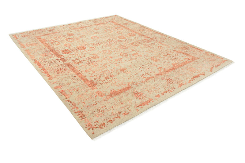 Designer Teppich - 299 x 253 cm - orange