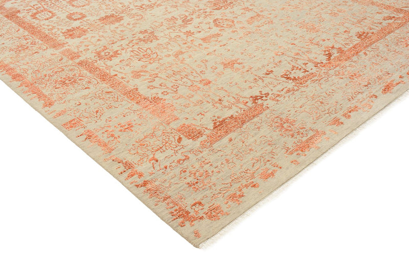 Designer Teppich - 299 x 253 cm - orange