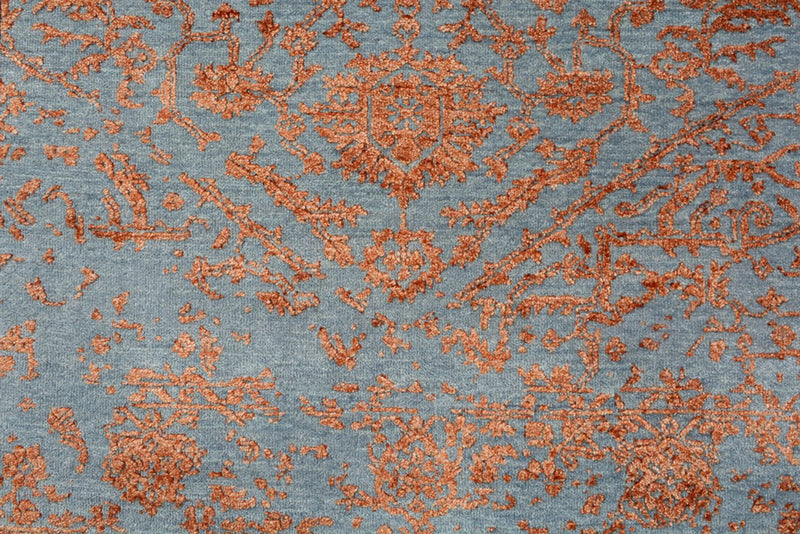 Designer Teppich - 182 x 125 cm - orange