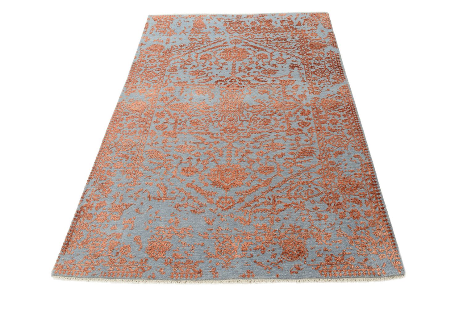 Designer Teppich - 190 x 124 cm - orange