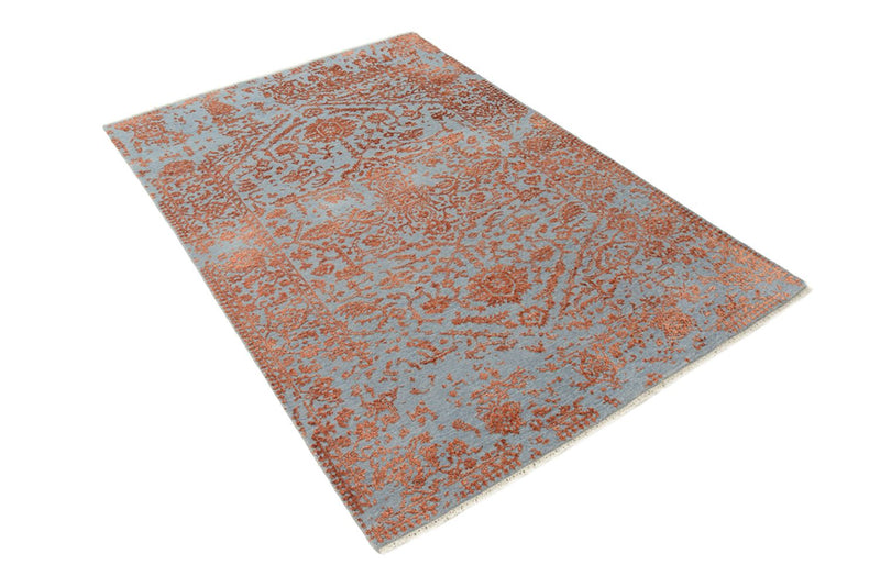 Designer Teppich - 190 x 124 cm - orange