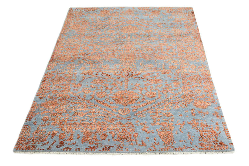 Designer Teppich - 190 x 124 cm - orange