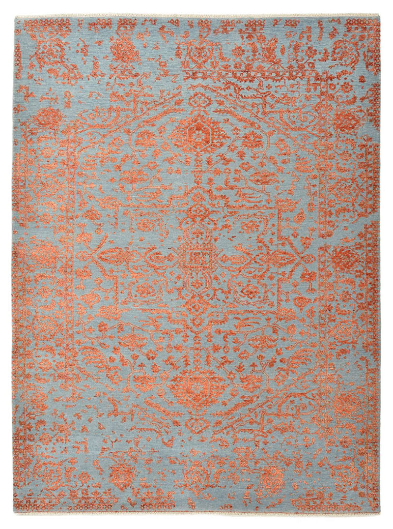 Designer Teppich - 208 x 156 cm - orange