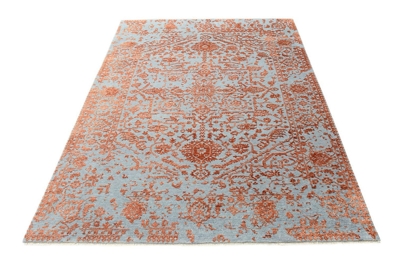 Designer Teppich - 208 x 156 cm - orange