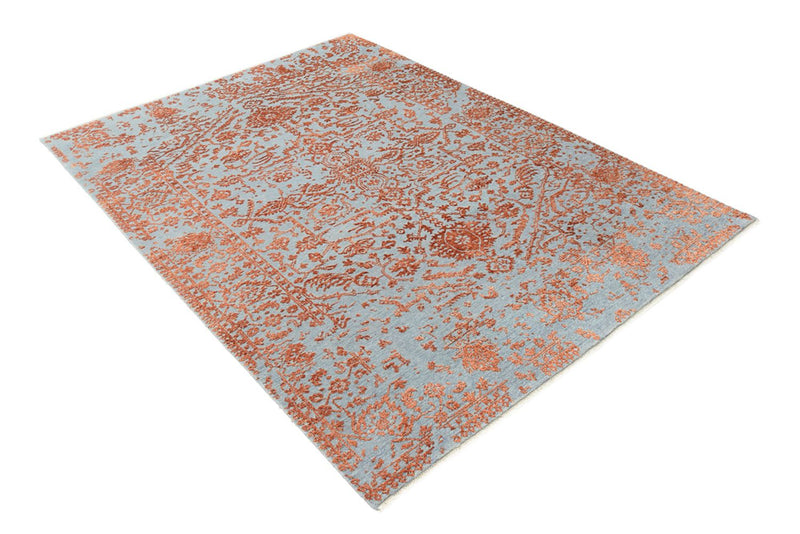 Designer Teppich - 208 x 156 cm - orange