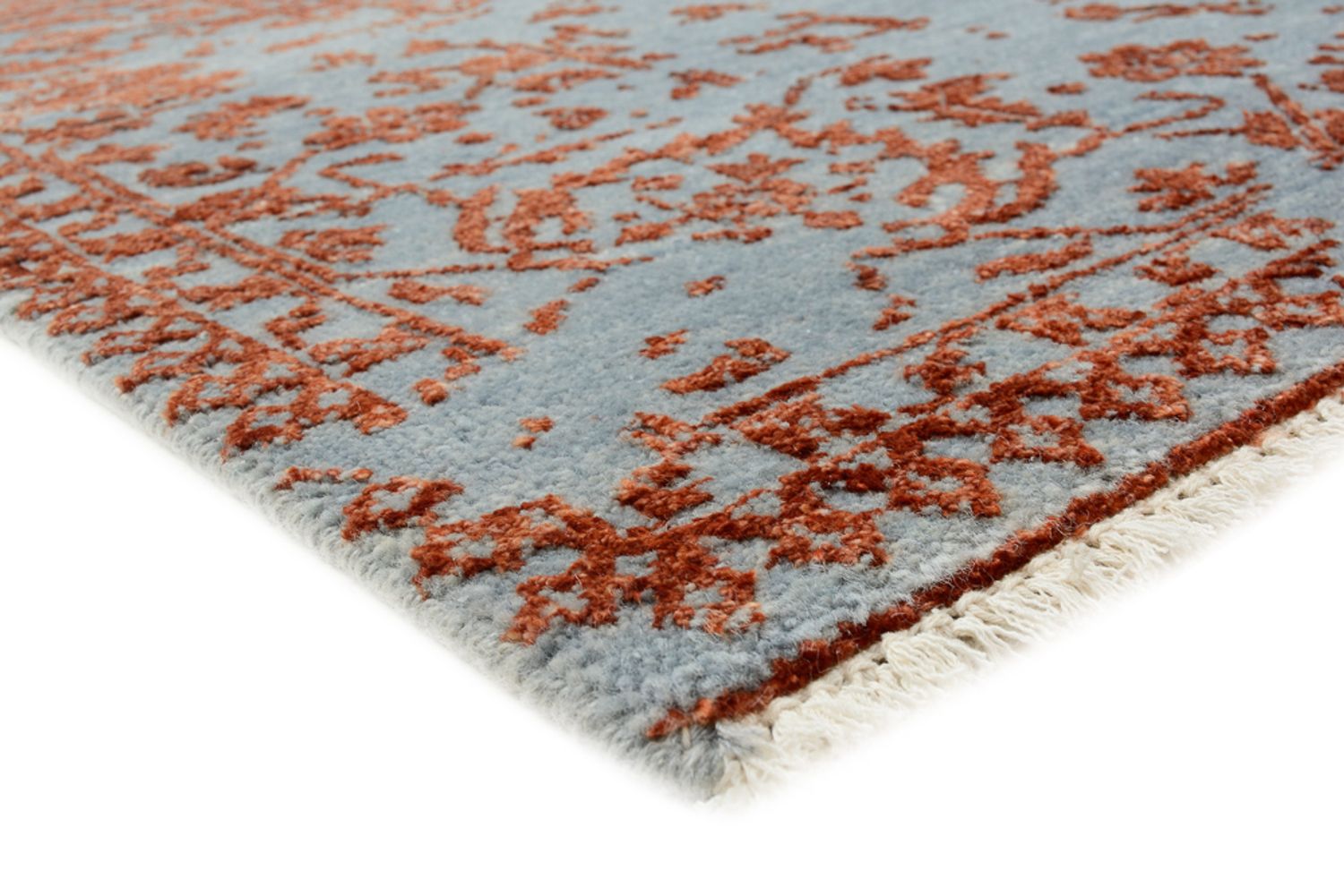 Designer Teppich - 208 x 156 cm - orange