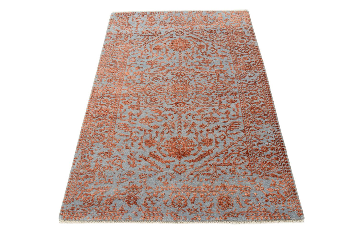 Designer Teppich - 151 x 94 cm - orange
