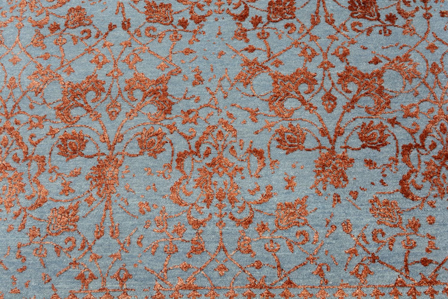Designer Teppich - 186 x 125 cm - orange